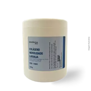 Imagem de COLÁGENO HIDROLISADO LARANJA 500G